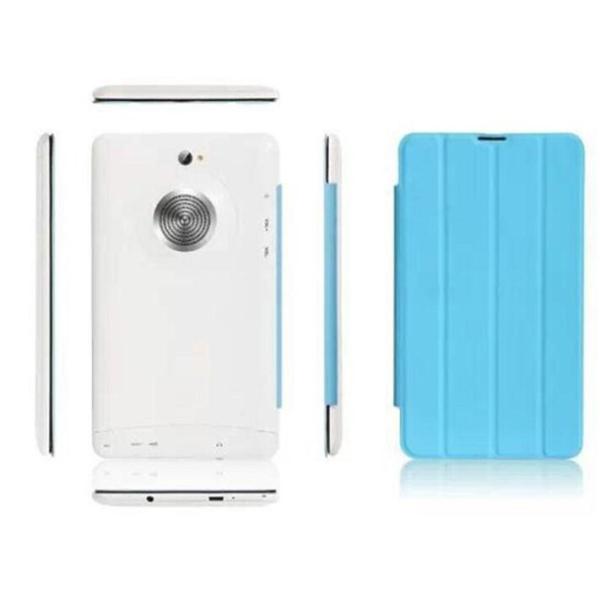 7“ Super Pad with front leather cover and outer speaker MTK6572  Build in 3G/GSM GPS BT