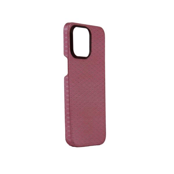 Ultra Thin Pink Color Luxury Aramid Carbon Glass Fiber Magnetic Phone Case for iPhone 16 Pro Max