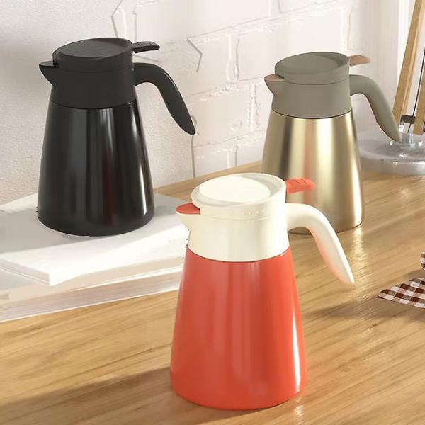 304 Stainless Steel Mini Thermos Kettle with Double-Layer Insulation Model HK-1000-21