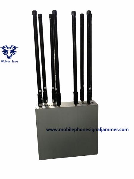 High Power 850MHz 2100MHz 2400MHz Jammer for Blocking GSM CDMA 3G 4G WiFi2.4G