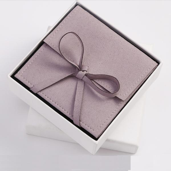 Custom Logo Stock Velvet Black Jewelry Boxes with Printing and Luxury Design