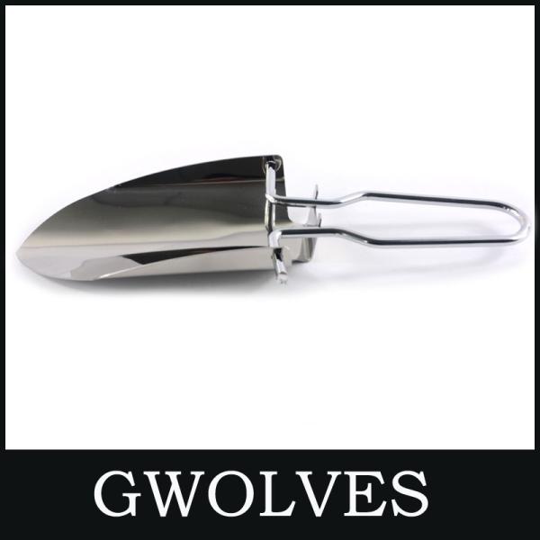 Mini Stainless Steel Folding Shovel Multi-functional for Camping and Gardening Needs