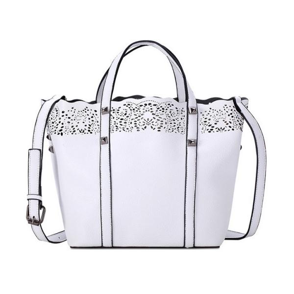 2016 new summer temperament simple casual hollow handbag shoulder bag