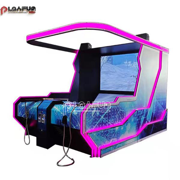 PLAYFUN Most Selling Products Coin-operated Arcade 2 Players Big Screen Shooting Hunter  Simulation Machine