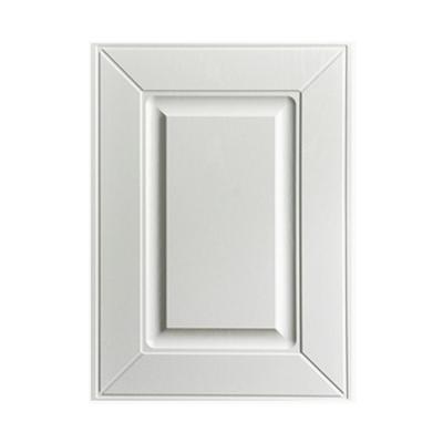 European Style Replacement Kitchen Unit Doors Cnc Carved Mdf White Color
