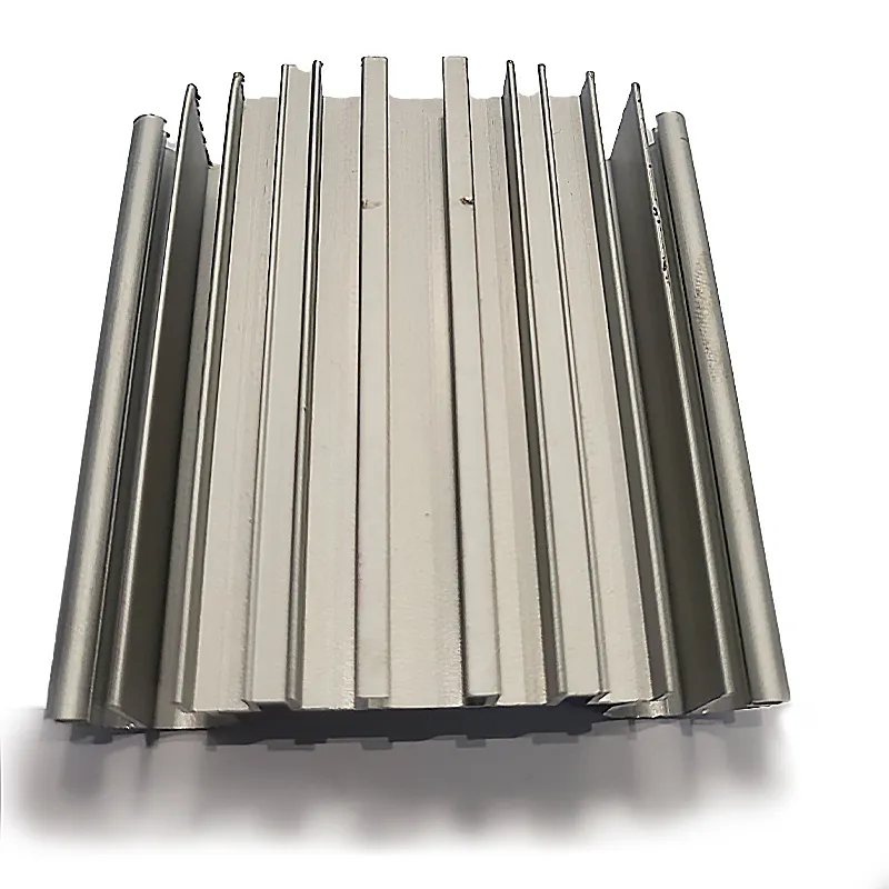 Финиш мельницы профилей Heatsink света радиатора уличного фонаря T5 алюминиевый