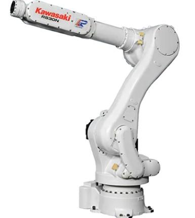 Medido tamanho RS030N Braço Robótico inteligente Kawasaki alcance 2100mm ODM