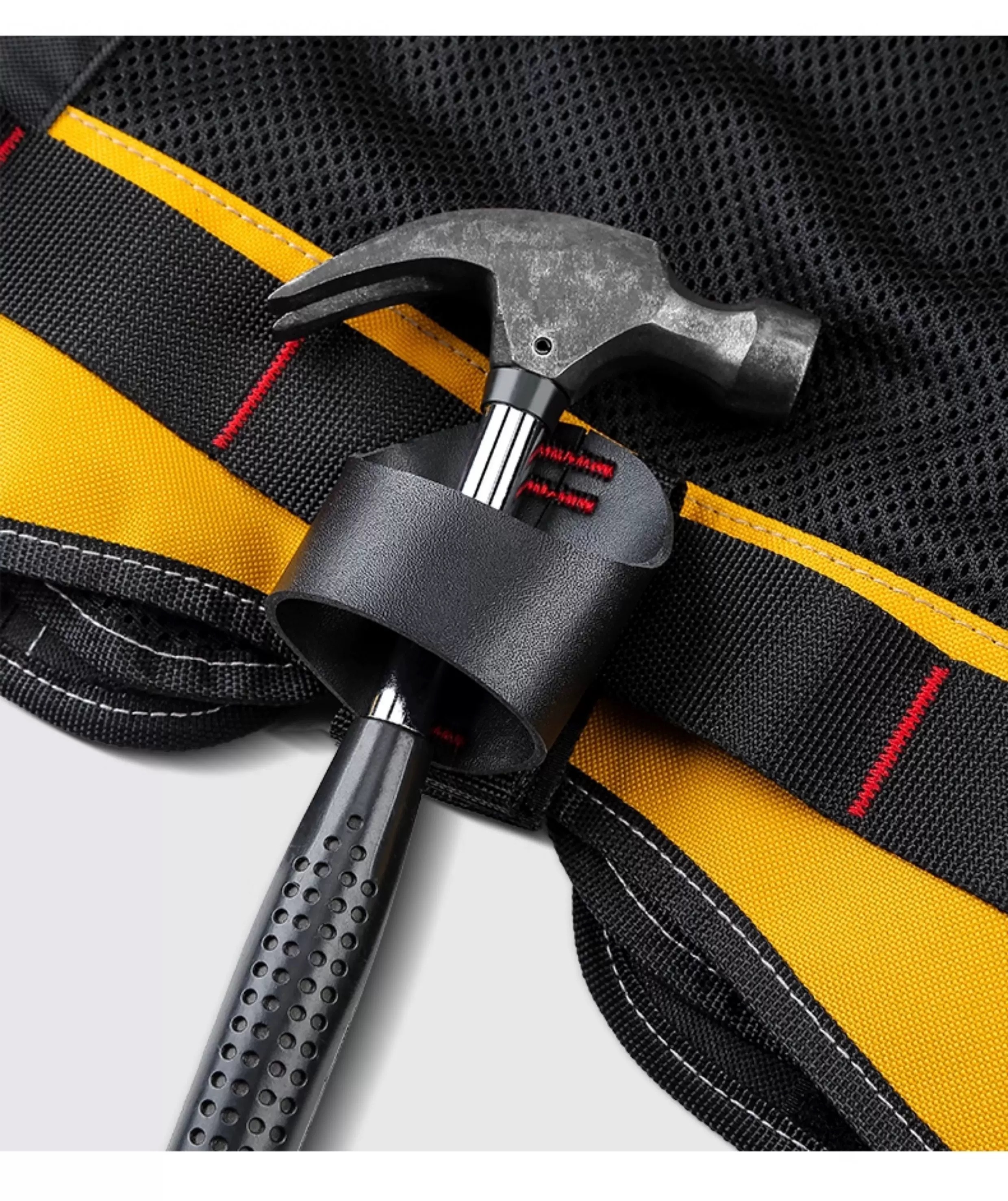 Reflective Work Vest Multifunctional Construction Vest Mesh Breathable Construction Safety Armor Tool Vest