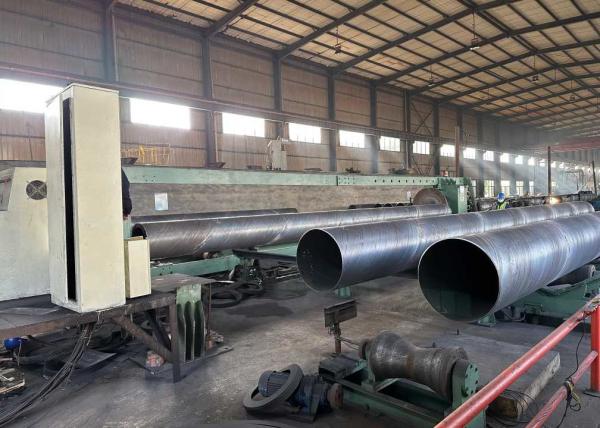 Length 6mtr - 18mtr SRL DRL SSAW Steel Pipe Welded Spiral HSAW Steel Pipe