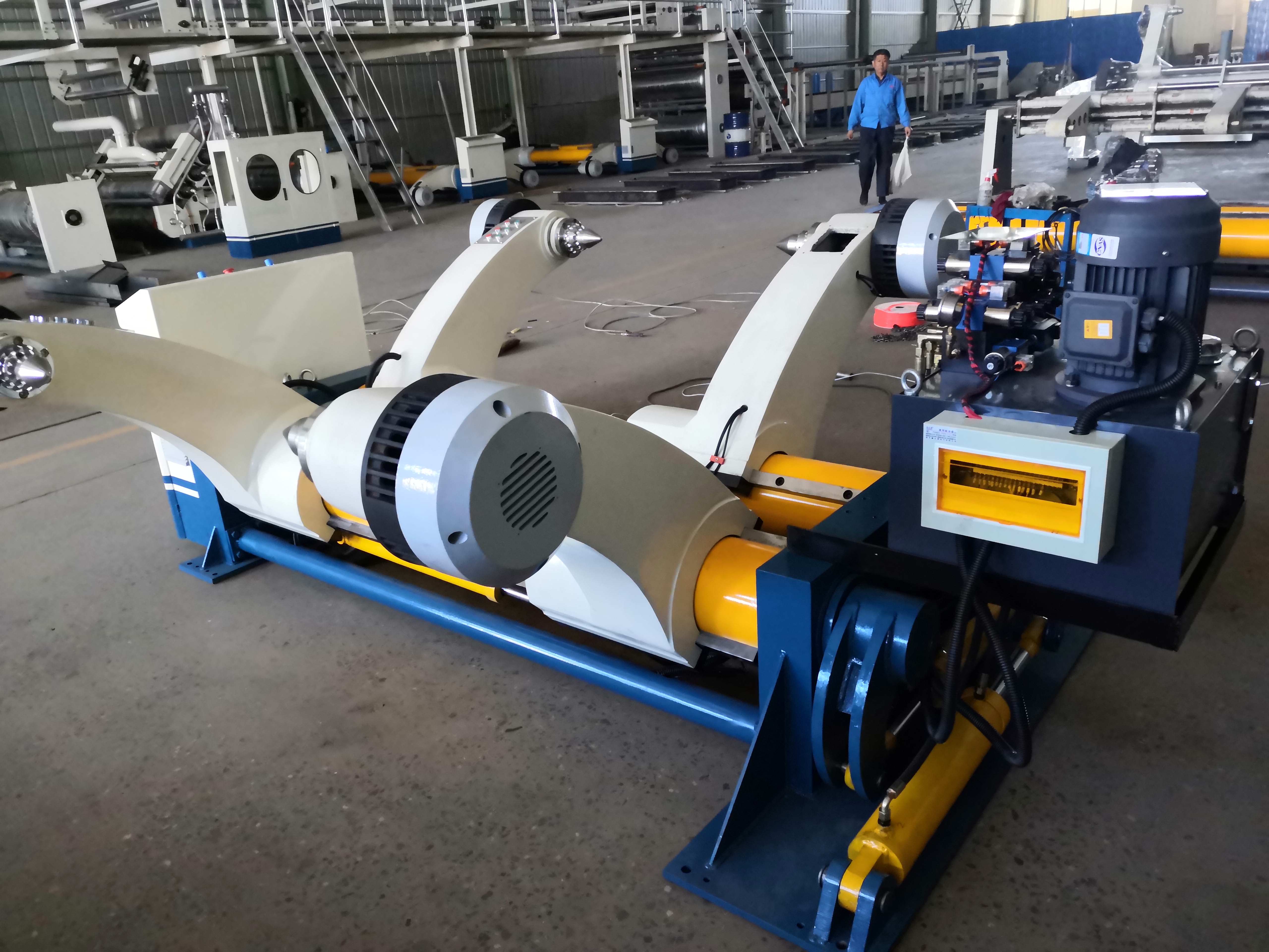 Гофрируя коробка 2500mm бумажной коробки гофрировала - производственную линию доски