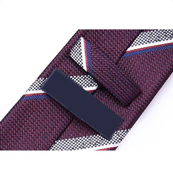 Mens Fashion luxury 100% silk wine  neck tie for dress shirt