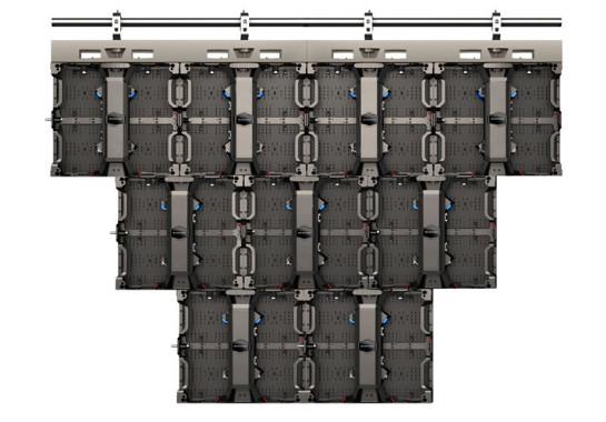 Full Color Steel HD LED Wall ,  Super Slim P4 LED Display Outdoor