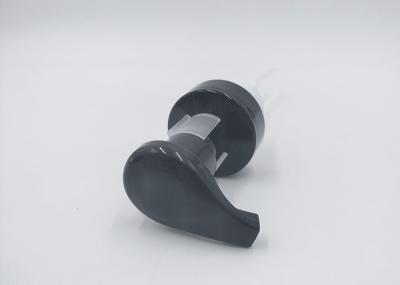 Black Color Mousse Bottle Pump , Cosmetic Foam Pump With Stainless Spring