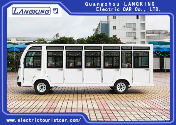 Quatro assentos bondes da camioneta expresso 23 das rodas com porta/mini motor de C.A. bonde do ônibus