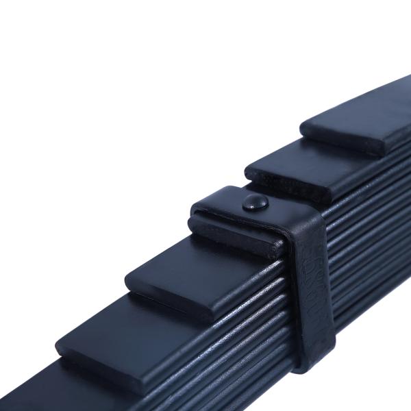 Black 64 KG 75×12-10 Slipper Leaf Springs For Trailers