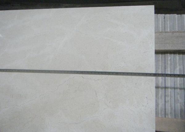 Spainish Polished Crema Marfil Marble Slab , Stone Marble Slab For Interior Wall
