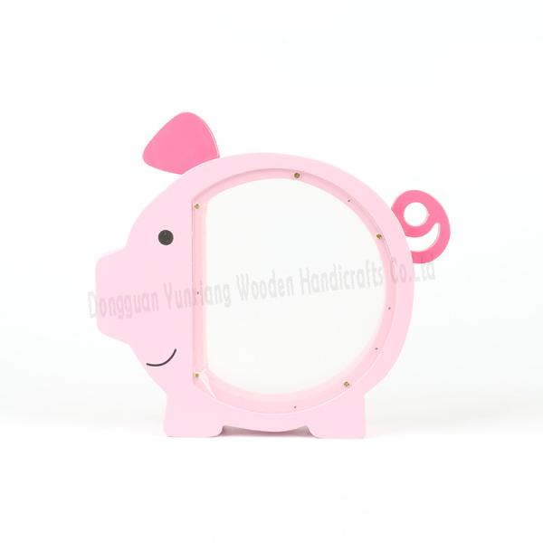 Customizable Wooden Coin Bank for Kids Durable Money Saving Jar for Boys and Girls Ideal for Room Decor and Gift Giving