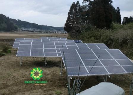 Light Weighted Ground Solar Panel Rail Mounting System In Pre - Assembled Way