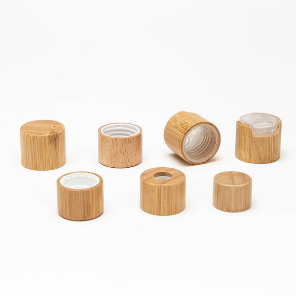 Глава лосьонного насоса калибра 24/28/32 Бамбуковый лосьонный насос душный гель деревянный насос