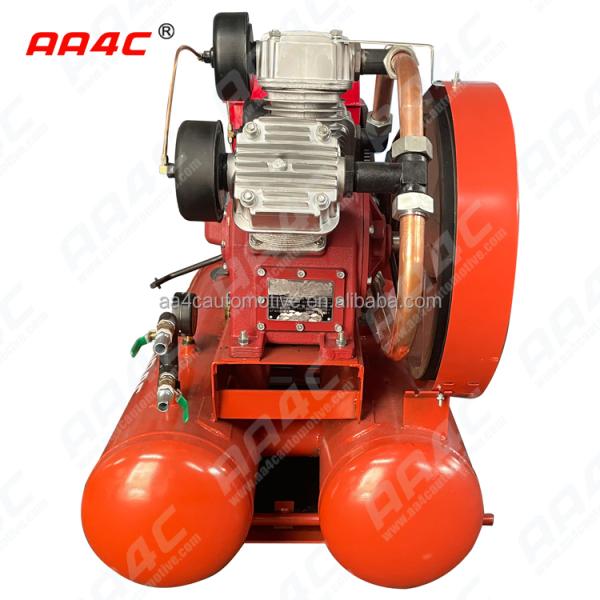 AA4C Reciprocating Portable mining industry piston diesel air compressor outdoor air pump workshop air source AA-W2.8/5