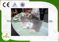 Grade de Teppanyaki do gás de Seat do vegetal nove do marisco dos peixes, grade do gás superior da chapa para assar