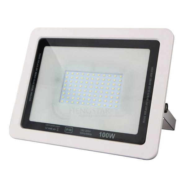 À prova de água ultra fino 50W 100W 150W 100LM/W da luz de inundação IP65 do diodo emissor de luz de Smd