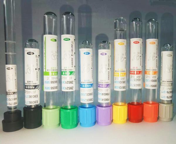 EDTA Blood Sample Collection Tube With Clot Activator / Sodium Citrate / Heparin / Fluoride 2-10ml