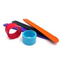 Customized Silicone Slap Wristbands For Advertising Personalized Silicone Bracelet Promoting Business Event Wristband