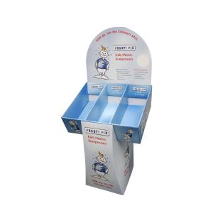 ISO Display Corrugated Box Corrugated Board Paper Display Rack Eco Friendly