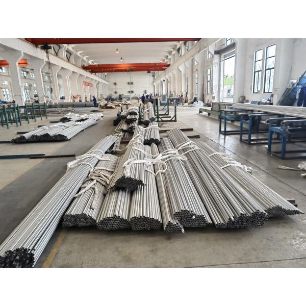 SGS 304 Stainless Steel Tubing Polished 201 JIS A789 Stainless Steel Round Tube