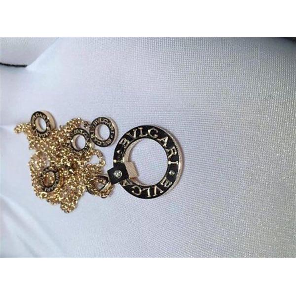 B  BVGARI series diamond  necklace 18k gold  diamond  necklace luxury low price jewelry