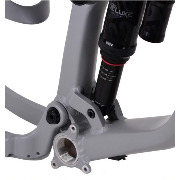 Kinesis TUM616 27.5+ 29er Алюминиевая полная подвеска Enduro Off-Road Soft Tail Рама горного велосипеда