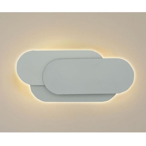 Modern Creative square wall lamp living room staircase bedroom bedside Black/white wall light(WH-OR-259)