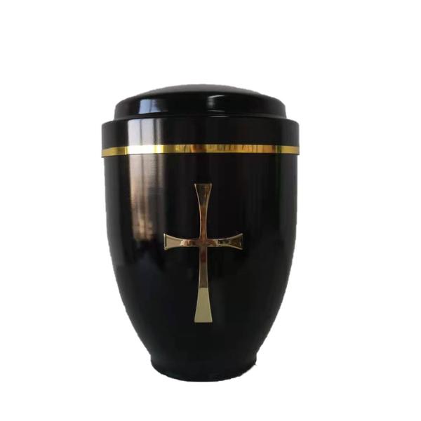 Funeral Supplies Factory Price Cremation Human Pet Cinerary Casket Metal Funeral Urn