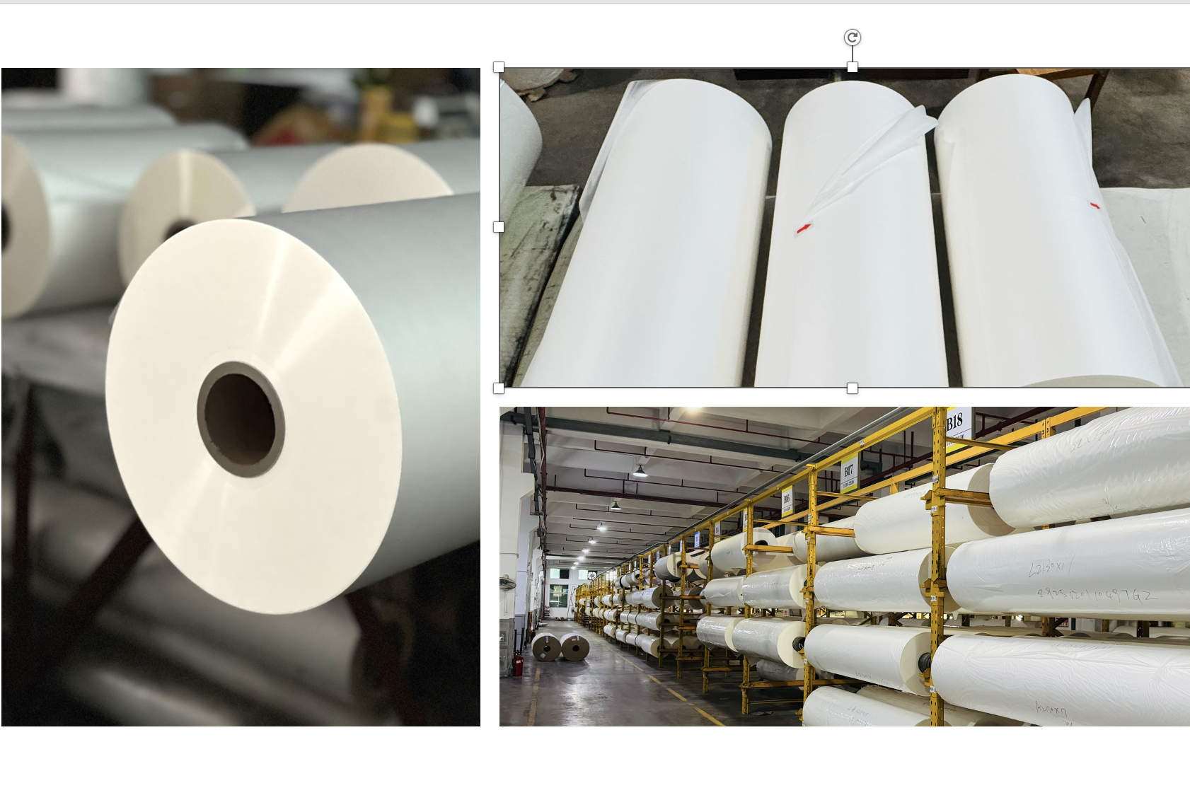 Food Grade Glossy Finish Biodegradable Laminating Film Roll with Thermal Adhesive for Professional Use