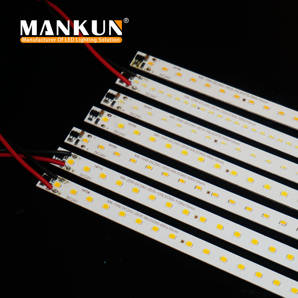 Света прокладки DIY Адвокатуры СИД DC24V SMD2835 15W твердые освещая ширину PCB 10mm