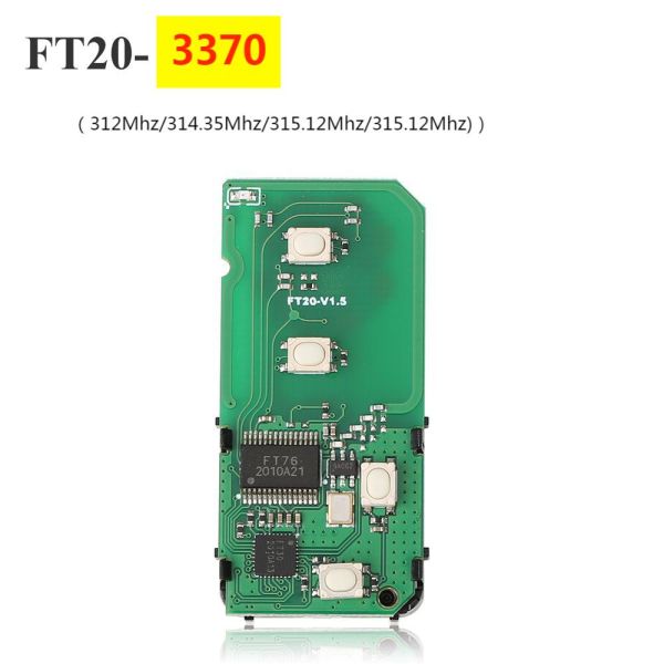 Lonsdor Specific Car Smart Key For Land Rover Jaguar 5 Buttons 315MHz / 433MHz