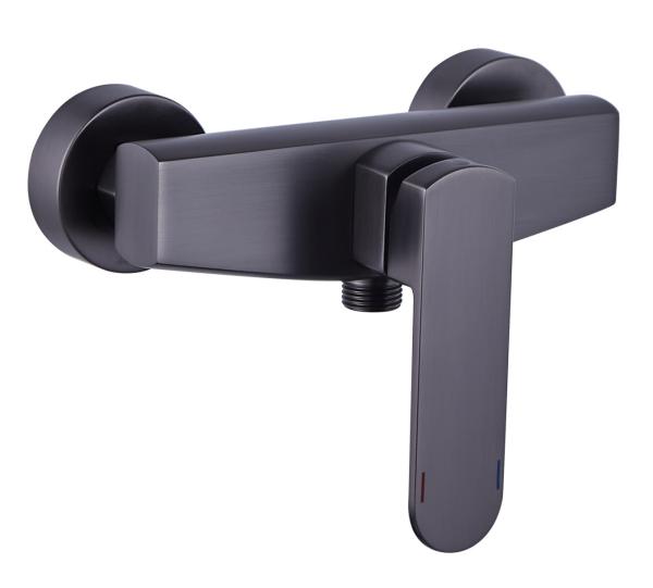 Contemporary Brass Wall-Mounted Shower Mixer For Bathroom T9364A