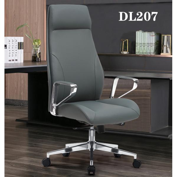High Back Manager Leather Revolving Chair Director Swivel Office Chair