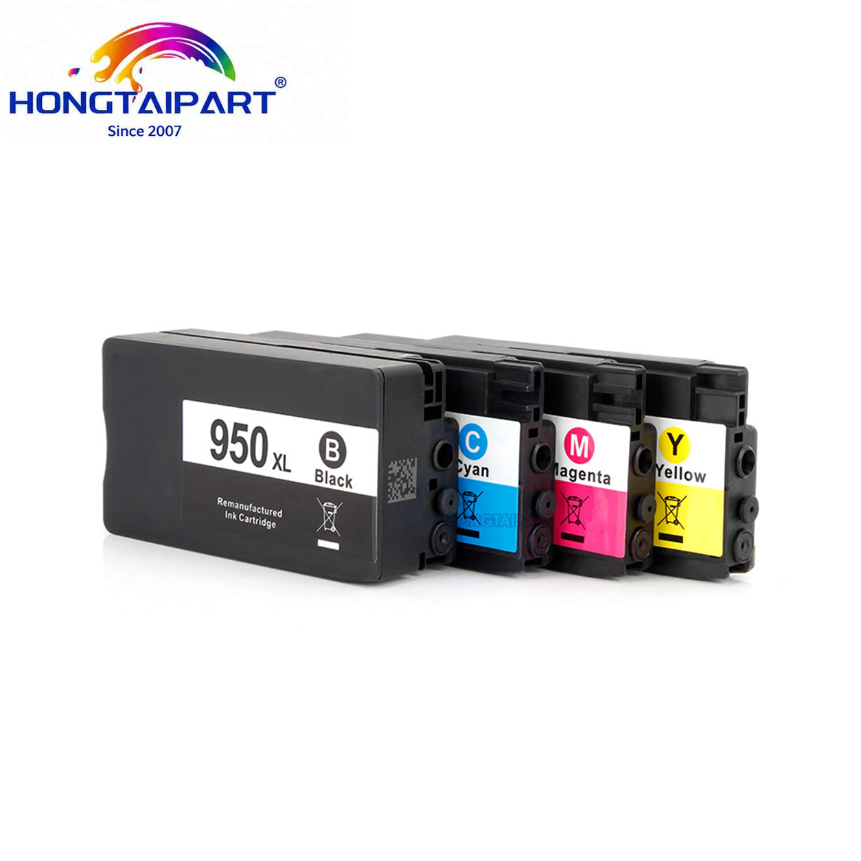 Flow‑consistent 950XL 951XL Ink Cartridge Nozzle‑protective Hue‑matched Compatible For HP 8100 8610 8600 8620 8660 251dw 276dw
