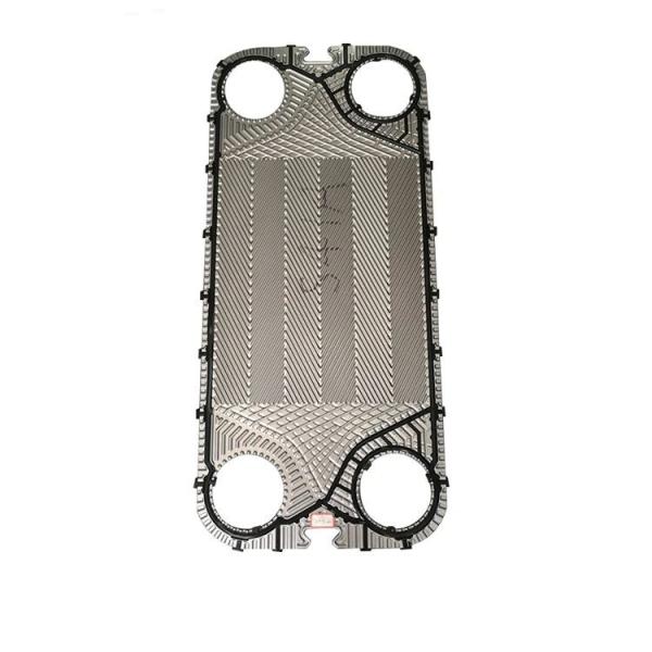 High Flexibility Silver Plate Heat Exchanger Plate Design Pressure Up To 25 Bar Flexible Material for Optimal Performance