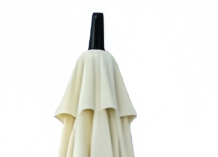 3m Fiberglass Ribs Patio Umbrella, Windproof Round Sun Umbrella with Crank and Tilt