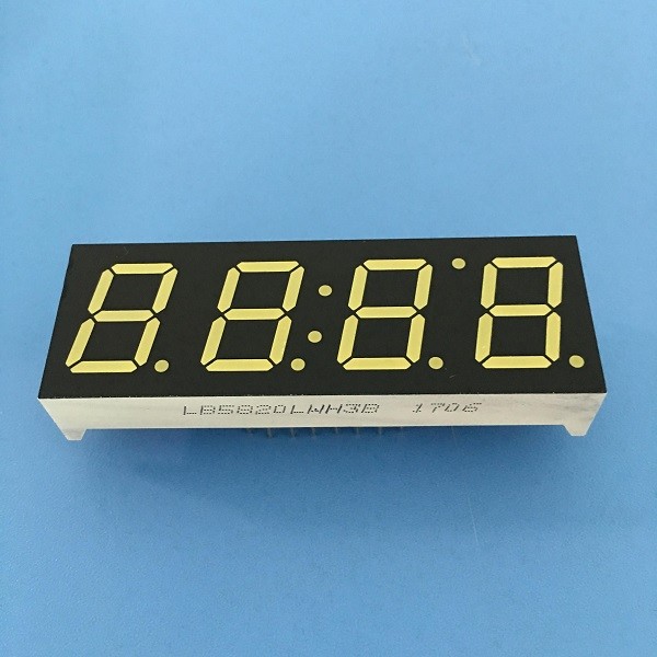 0.56 4 Digit LED Clock Display Common Cathode Ultra Bright White for Digital Clock Indicator