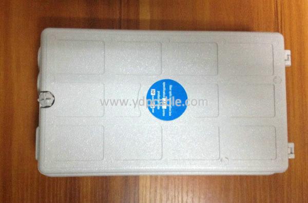 FTTB 12 Cores Fiber Optic Distribution Box , Plastic FTTH Fiber Optic Cable Termination Box