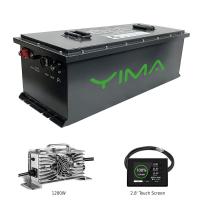 Potente carro de golf eléctrico de 60V Batería de litio 105Ah 160Ah 5KW 10KW
