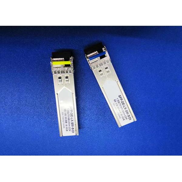 1.25Gb/S Single Mode Fiber Module , Equivalent Cisco Transceiver Module 60KM BIDI 1550/1490nm