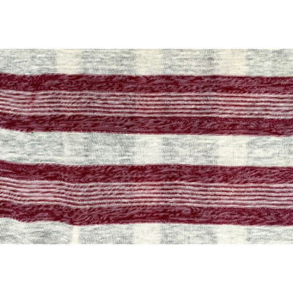 50% Linen 50% Polyester Linen Fabric Yarn Dyed Breathable Brocade Fabric