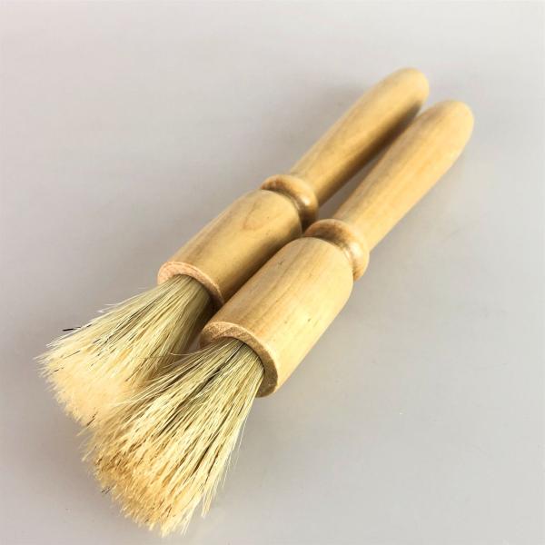 Long Handle Double Bath Dry Brush for Super Markets Custom Double Nylon Boar Wood Brush