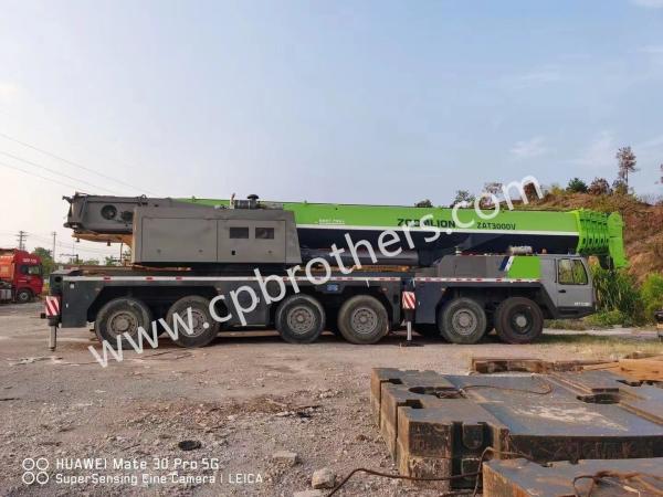 Verde 2010 Zoomlion 220 toneladas plegable móvil de camión usado grúa Peso máximo de elevación 16t