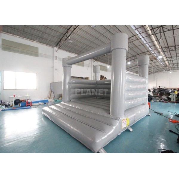 Белый надувной замок для свадьбы замка свадьбы дома прыжка воды замка раздувной белой белого скача раздувного